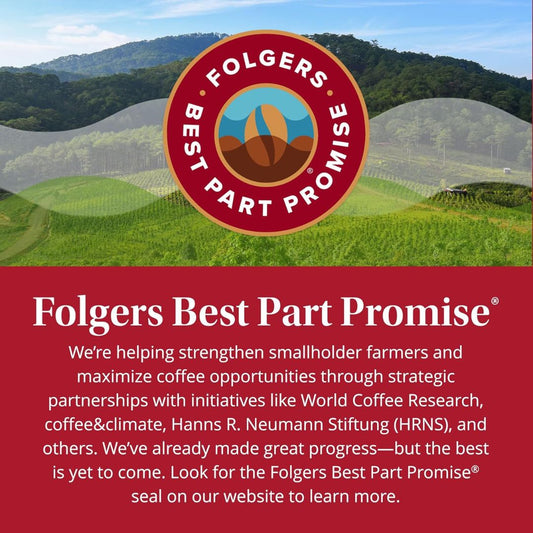 Folgers Classic, Medium Roast, Ground Coffee, 43.5 oz