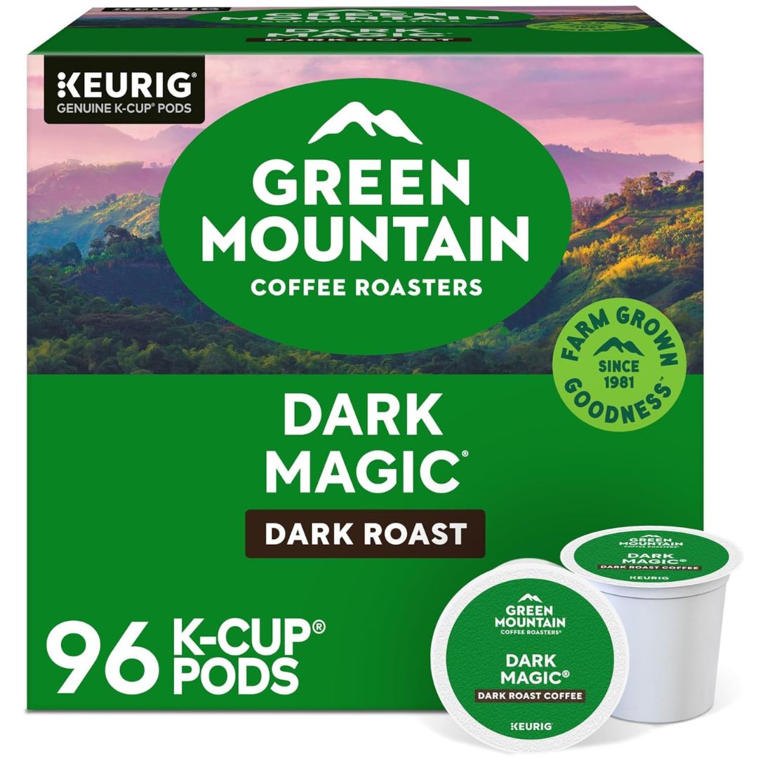 Green Mountain Coffee, Dark Magic, Dark Roast, 96 K-Pods
