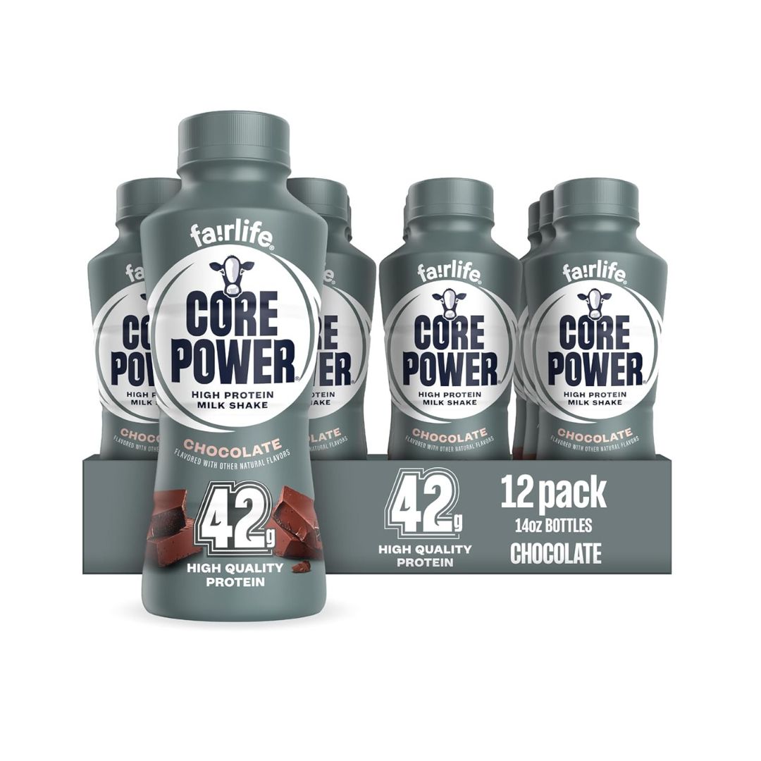 Core Power High Protein Shake, Chocolate, 42g, 12 Pack