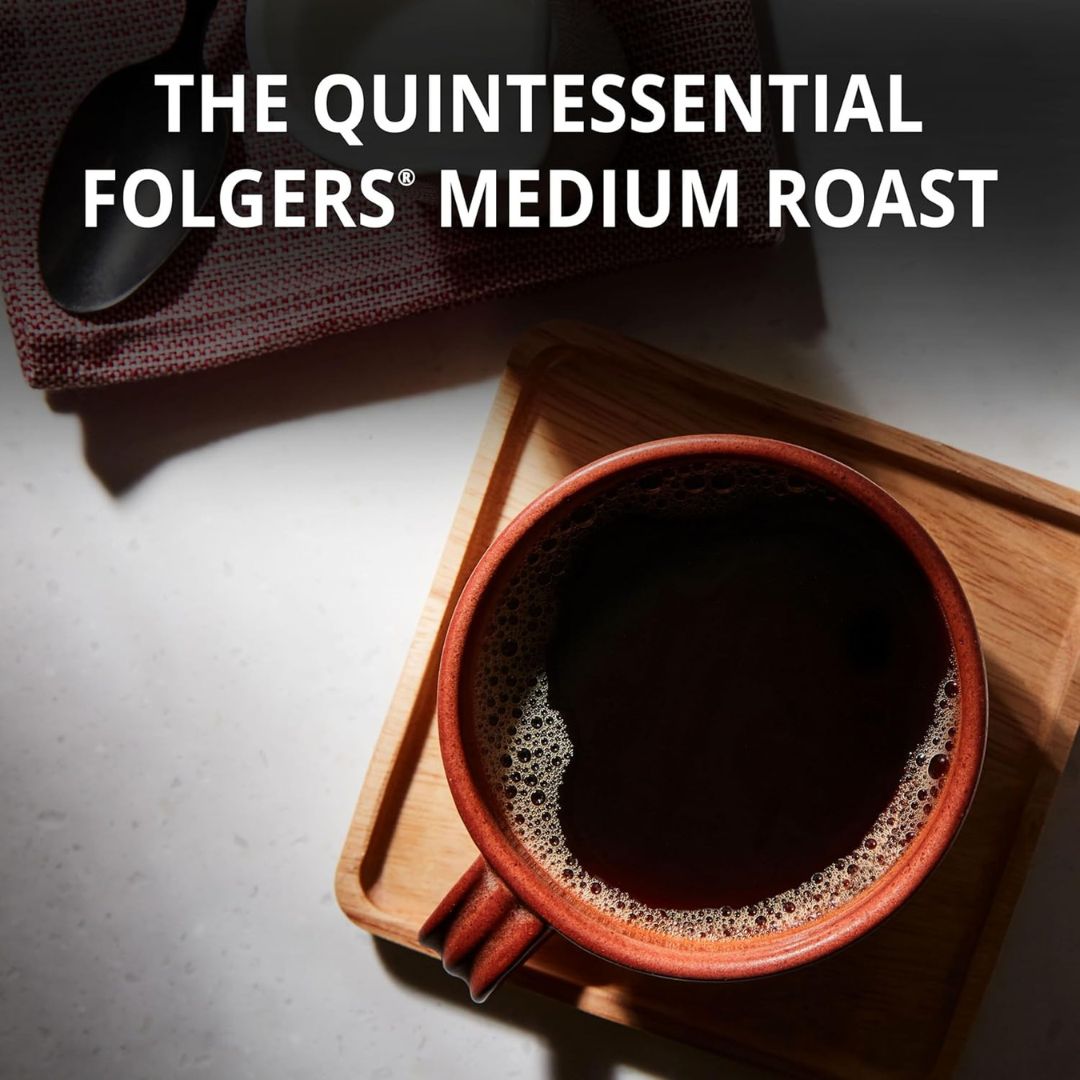 Folgers Classic, Medium Roast, Ground Coffee, 25.9 oz